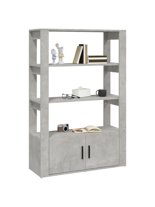 Senkki betoninharmaa 80x30x119,5 cm tekninen puu