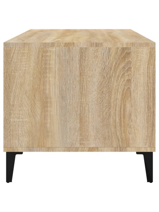 Sohvapöytä sonoma-tammi 90x49x45 cm tekninen puu