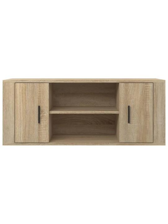 Tv-taso sonoma-tammi 100x35x40 cm tekninen puu