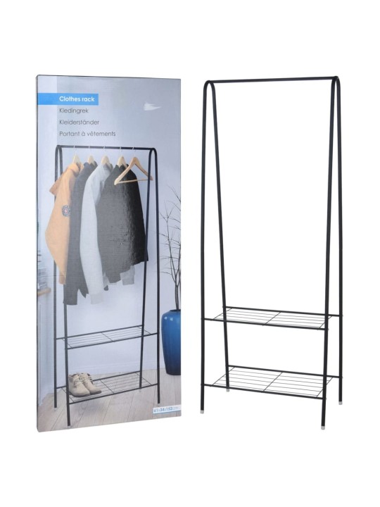 Storage solutions Vaateteline 2 tasoa 61x34x152 cm