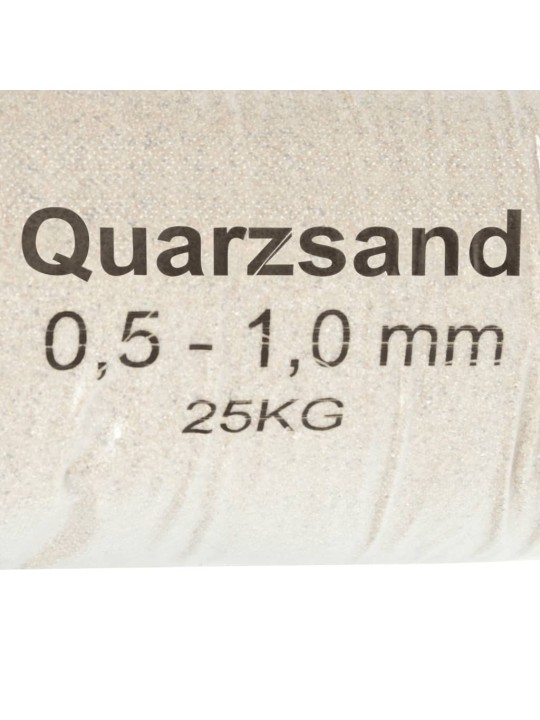 Suodatinhiekka 25 kg 0,5 - 1,0 mm