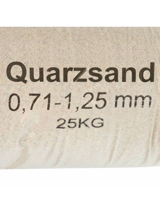 Suodatinhiekka 25 kg 0,71 - 1,25 mm