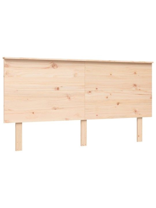 Sängynrunko päädyllä King Size täysi puu