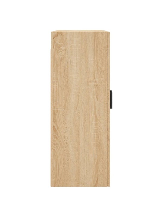 Seinäkiinnitettävät kaapit 2 kpl Sonoma-tammi 69,5x34x90 cm