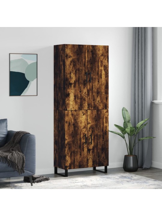 Kaappi savutammi 69,5x34x180 cm tekninen puu