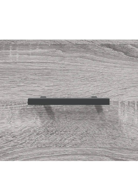 Kaappi harmaa sonoma 69,5x34x180 cm tekninen puu