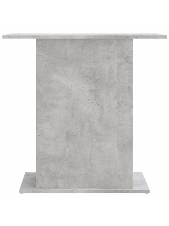 Akvaarioteline betoninharmaa 75x36x72,5 cm tekninen puu