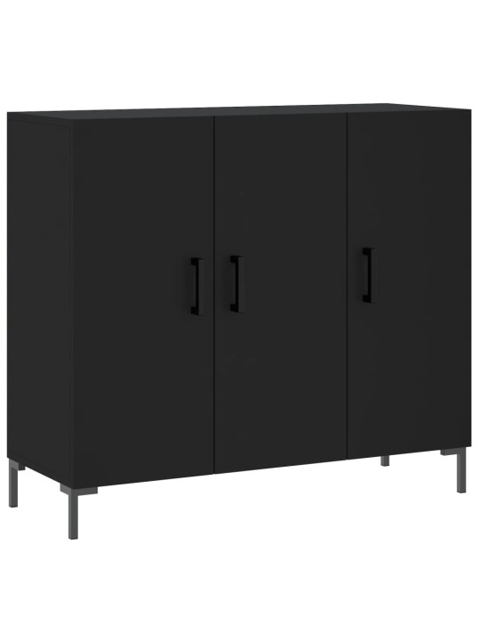 Senkki musta 90x34x80 cm tekninen puu