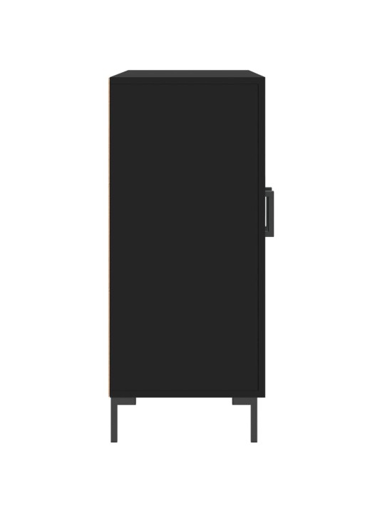 Senkki musta 90x34x80 cm tekninen puu