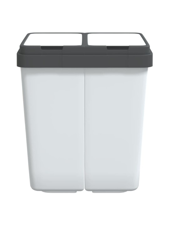 Tuplaroskakori valkoinen 2x25 l