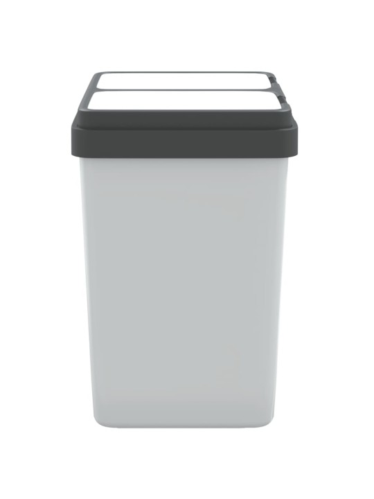 Tuplaroskakori valkoinen 2x25 l