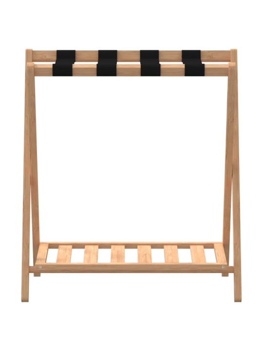 Matkalaukkuteline 68x38x58 cm bambu