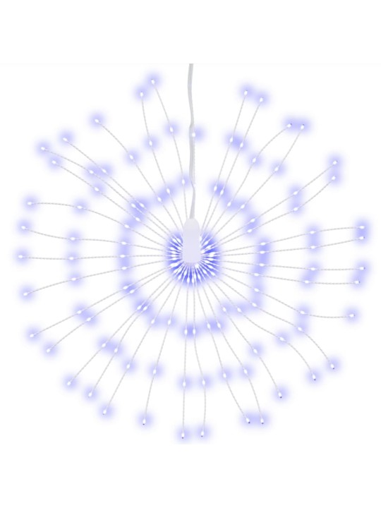 Starburst jouluvalo 140 LED-valoa sininen 17 cm