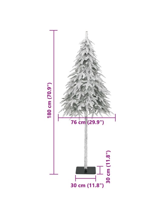 Tekojoulukuusi lumihuurteella 180 cm