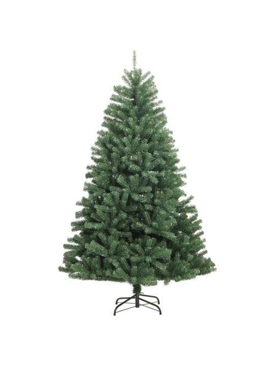 Tekojoulukuusi saranoilla ja jalustalla vihreä 300 cm