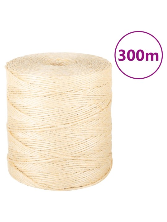 Köysi 100 % Sisal 2 mm 300 m