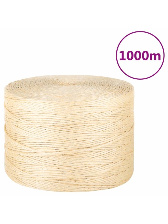 Köysi 100% Sisal 3 mm 1000 m