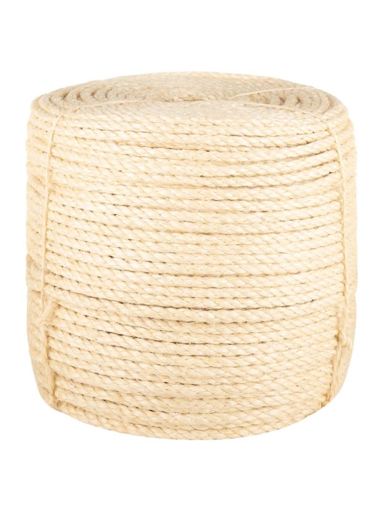 Köysi 100% Sisal 8 mm 25 m