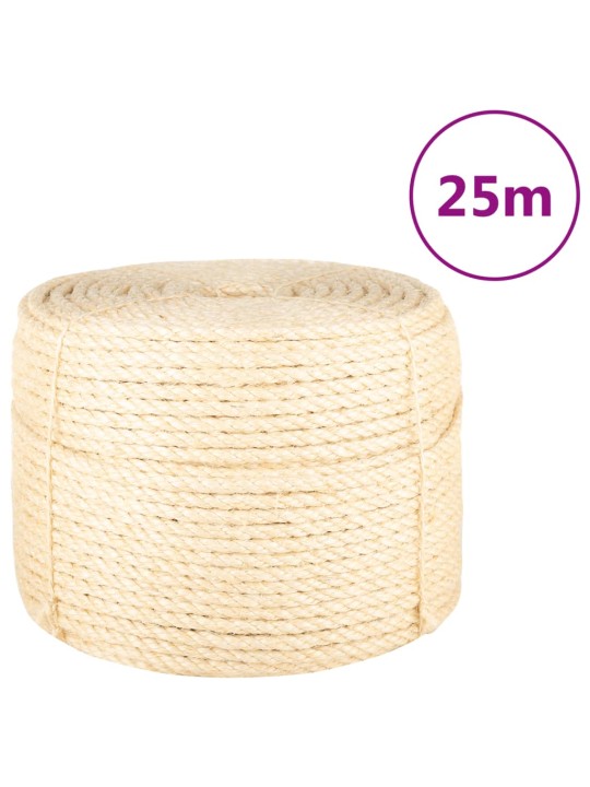 Köysi 100% Sisal 10 mm 25 m