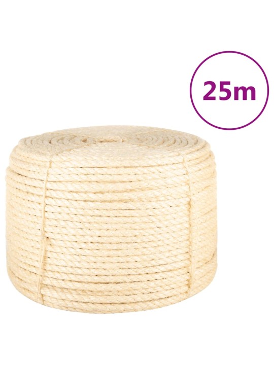 Köysi 100 % Sisal 12 mm 25 m