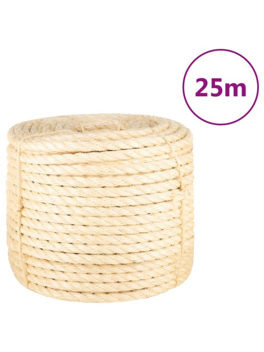 Köysi 100% Sisal 14 mm 25 m