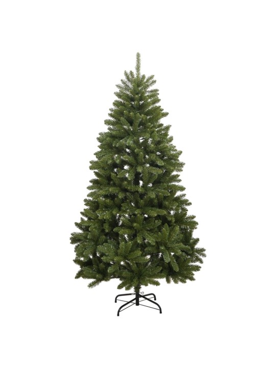 Tekojoulukuusi saranoilla ja jalustalla vihreä 240 cm