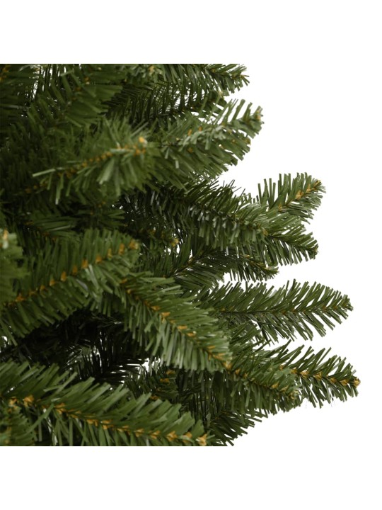 Tekojoulukuusi saranoilla ja jalustalla vihreä 240 cm