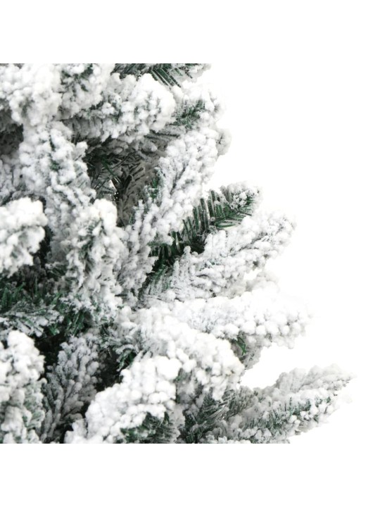 Tekojoulukuusi saranoilla ja lumihuurteella 120 cm