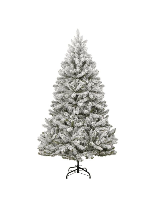 Tekojoulukuusi saranoilla ja lumihuurteella 300 cm
