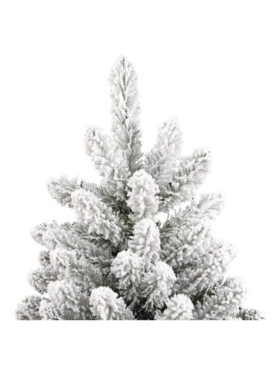 Tekojoulukuusi saranoilla ja lumihuurteella 300 cm