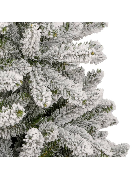 Tekojoulukuusi saranoilla ja lumihuurteella 300 cm