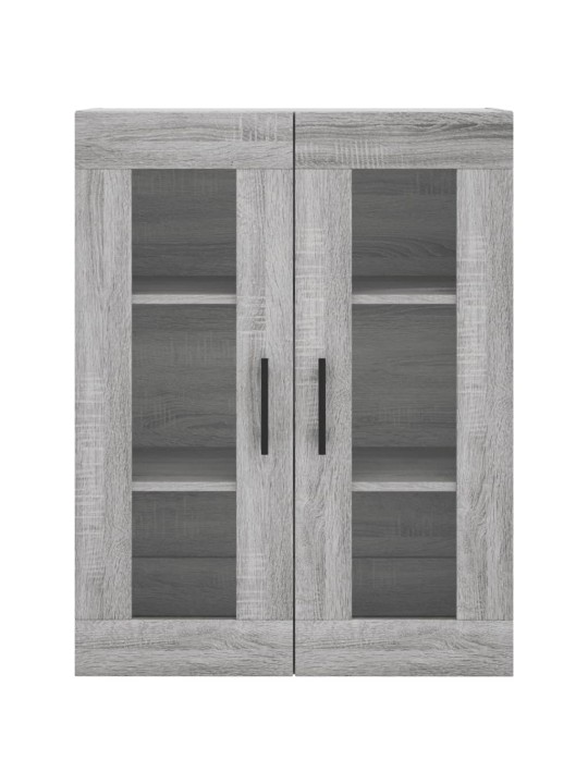 Kaappi harmaa sonoma 69,5x34x180 cm tekninen puu
