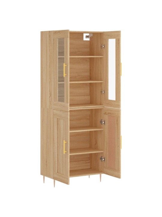 Kaappi Sonoma tammi 69,5x34x180 cm tekninen puu