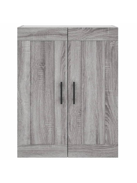 Kaappi harmaa sonoma 69,5x34x180 cm tekninen puu