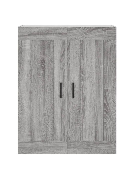 Kaappi harmaa sonoma 69,5x34x180 cm tekninen puu