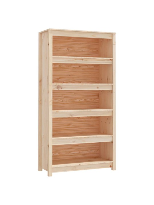 Kirjahylly 80x35x154 cm täysi mänty