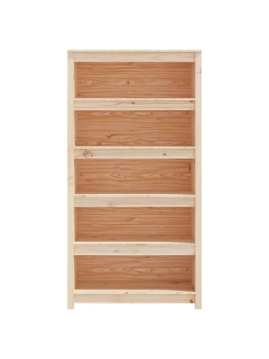 Kirjahylly 80x35x154 cm täysi mänty