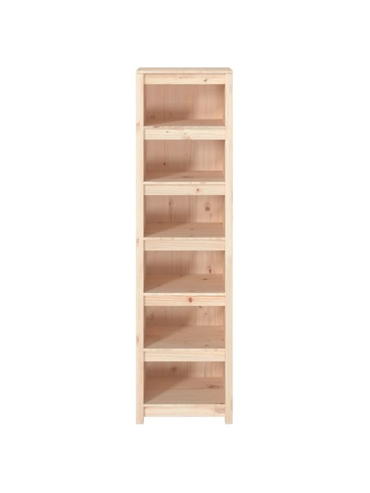 Kirjahylly 50x35x183 cm täysi mänty