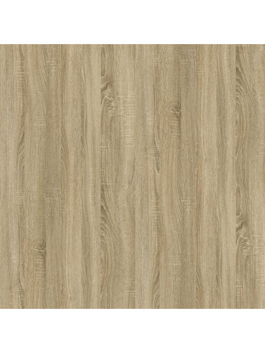 Sohvapöytä sonoma-tammi 80x45x45 cm tekninen puu ja rauta