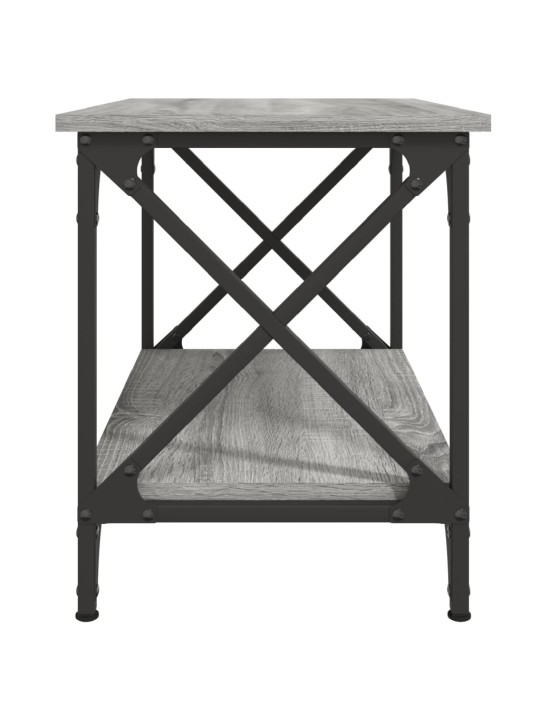 Sivupöytä harmaa sonoma 55x38x45 cm tekninen puu