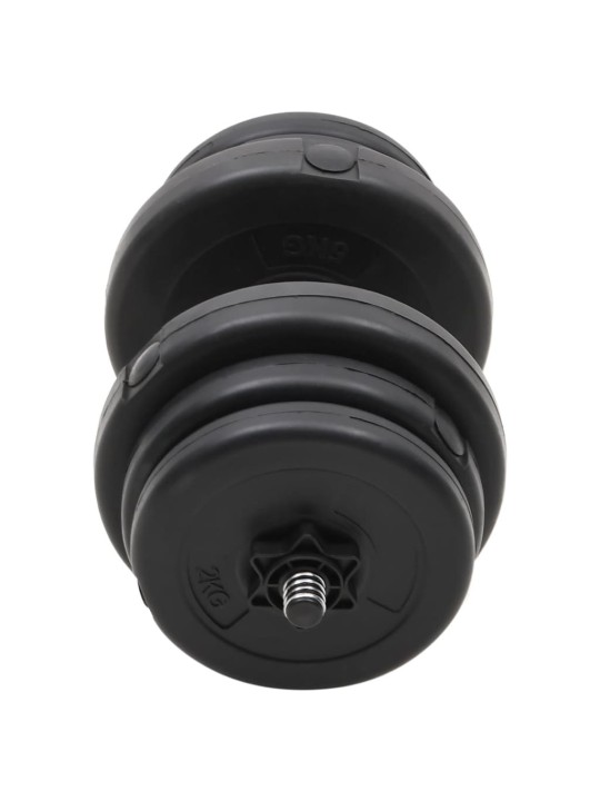 Käsipainot levyillä 40 kg