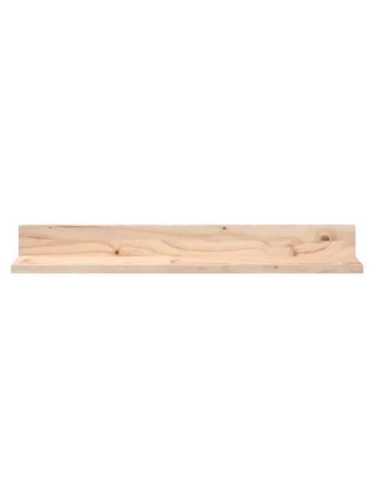 Seinähyllyt 2 kpl 80x11x9 cm täysi mänty