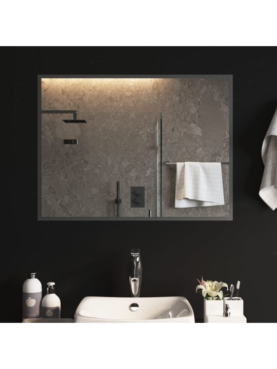 Kylpyhuoneen led-peili 60x80 cm