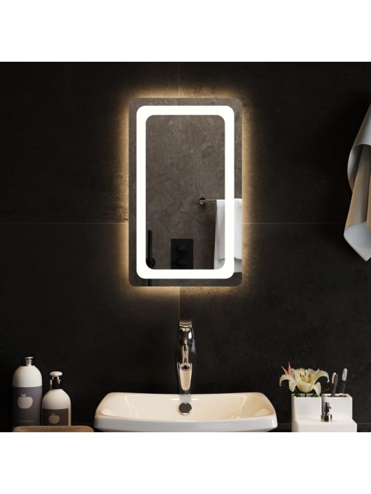 Kylpyhuoneen LED-peili 30x50 cm