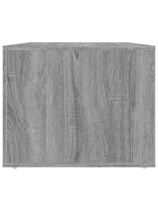 Sohvapöytä harmaa sonoma 80x50x40 cm tekninen puu