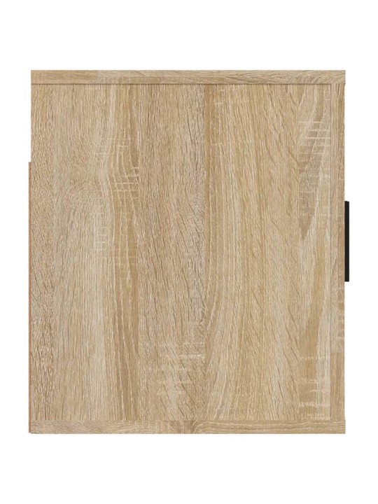 Seinäkiinnitettävä TV-taso Sonoma-tammi 80x34,5x40 cm