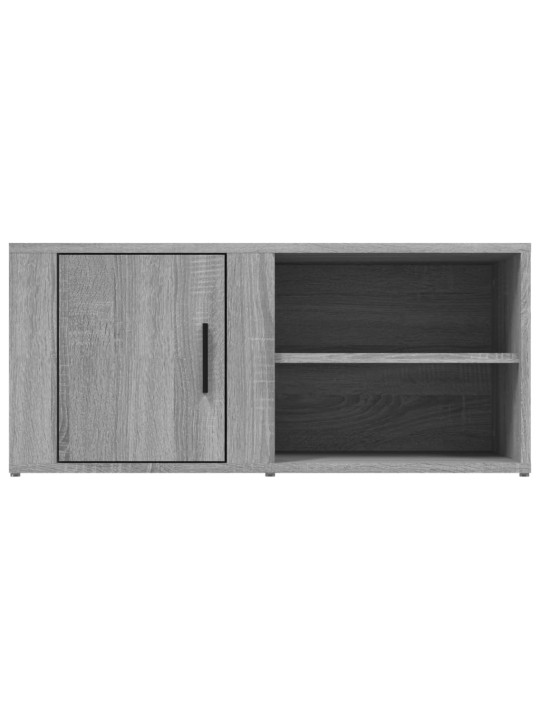 TV-tasot 2 kpl harmaa Sonoma 80x31,5x36 cm lastulevy