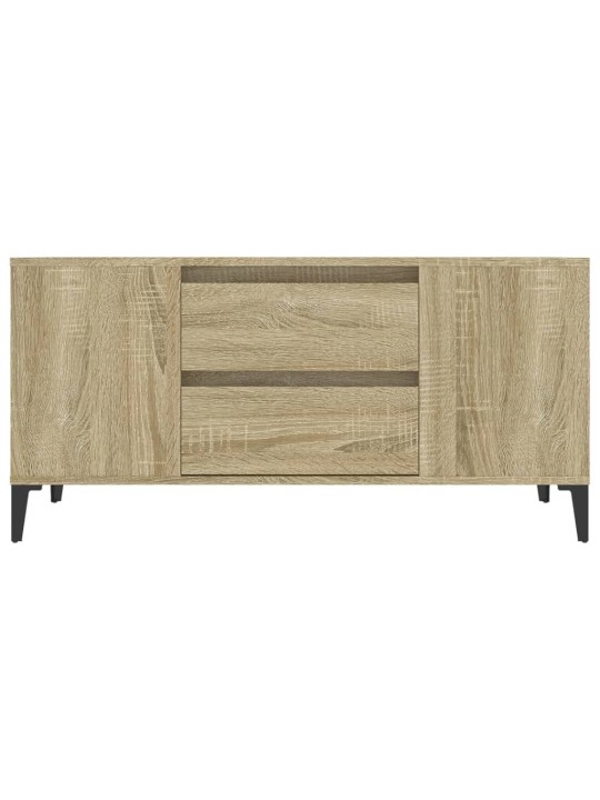 TV-taso Sonoma-tammi 102x44,5x50 cm tekninen puu