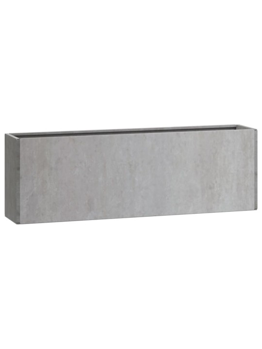 Kukkalaatikot 2 kpl ruoste Corten teräs 53x10x17 cm