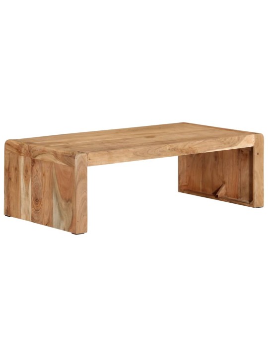 Sohvapöytä 110x55x35 cm täysi akasiapuu